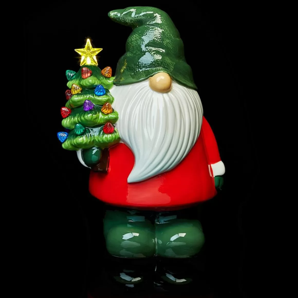 Mr. Christmas Nostalgic Holiday Figure With Led Lights And Timer