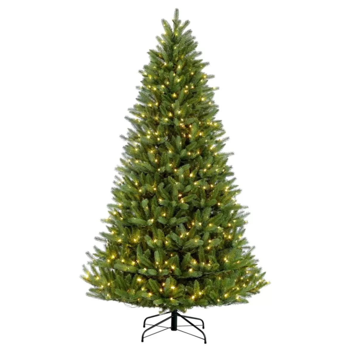 Puleo International Puleo 4-1/2 Ft. Pre-Lit Green Mountain Fir Artificial Christmas Tree