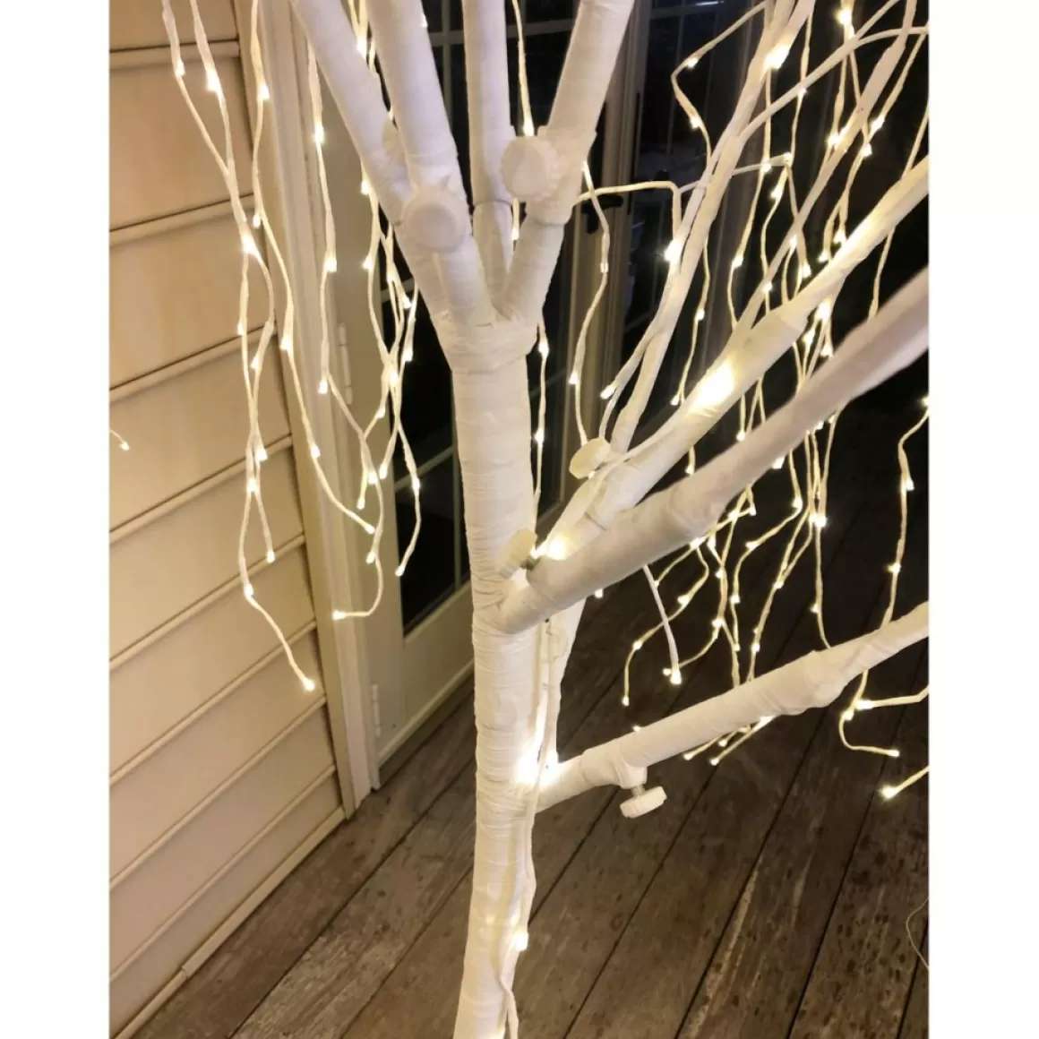 Winter Lane 7' Color Changing Willow Tree