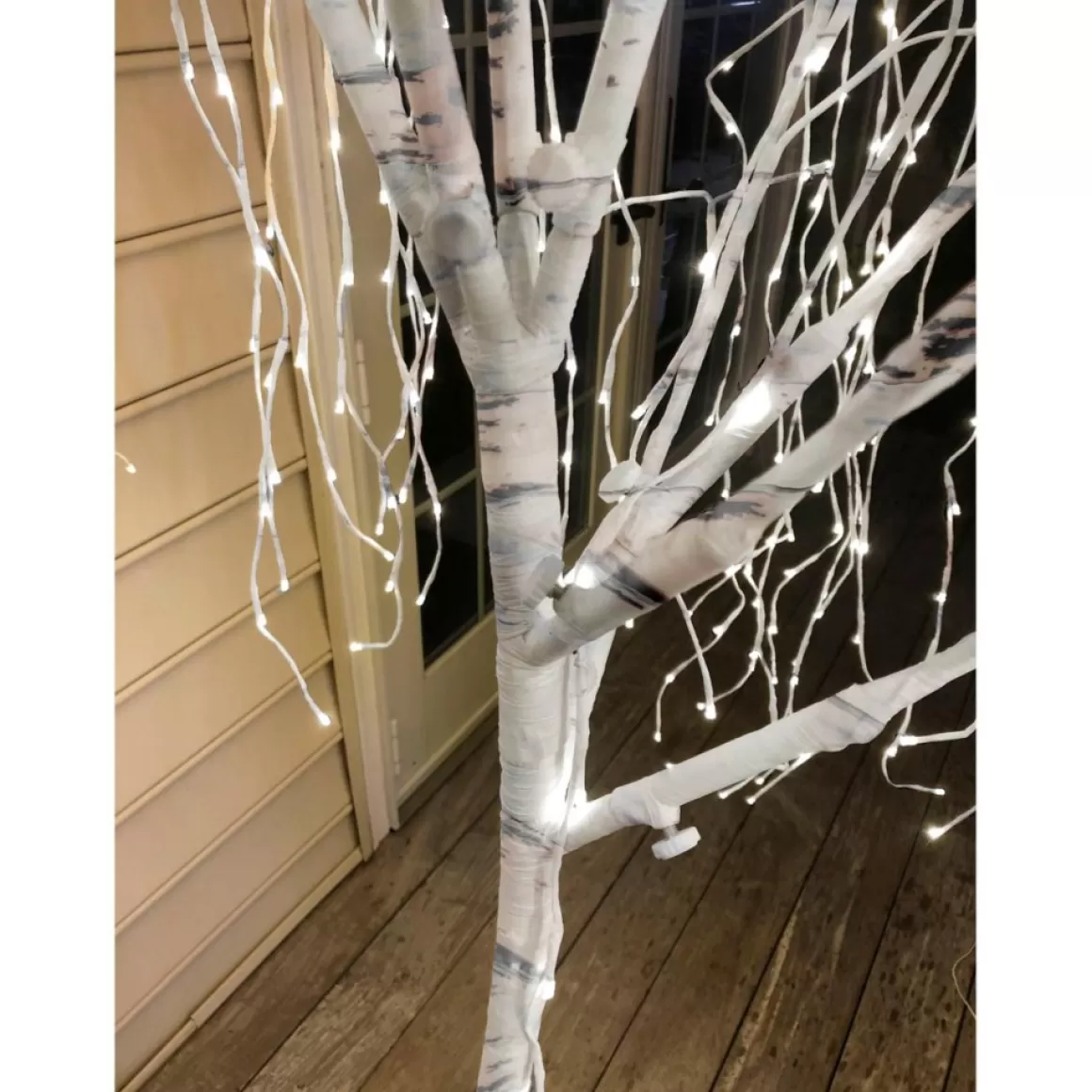 Winter Lane 7' Color Changing Willow Tree